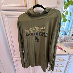 Los Angeles Dodgers Men’s long sleeve shirt with hood